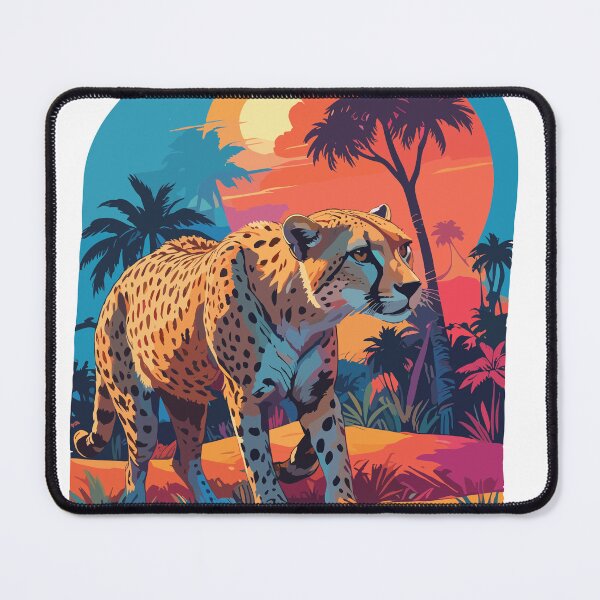 Item preview, brushstroked animals safari designed and sold by LuArtesEstampas.
