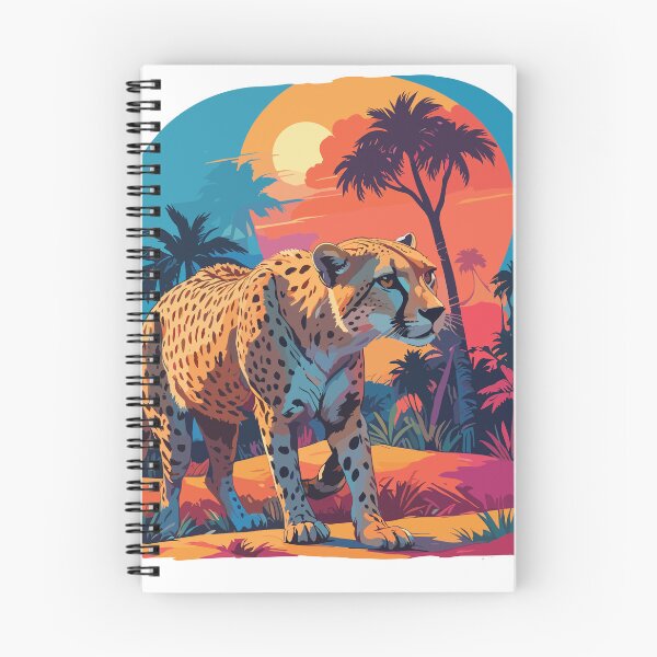 Item preview, brushstroked animals safari designed and sold by LuArtesEstampas.