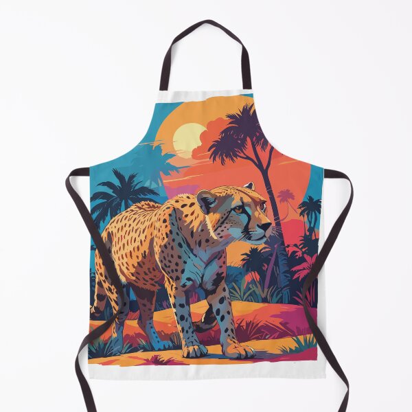 Item preview, brushstroked animals safari designed and sold by LuArtesEstampas.