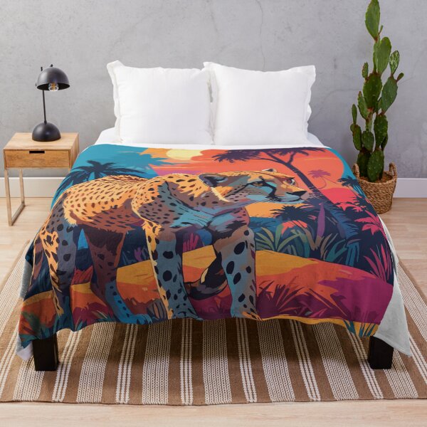 Item preview, brushstroked animals safari designed and sold by LuArtesEstampas.