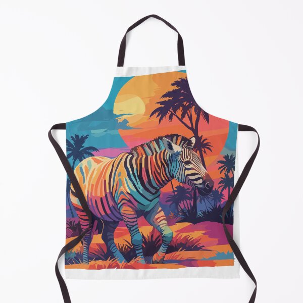 Item preview, brushstroked animals safari designed and sold by LuArtesEstampas.