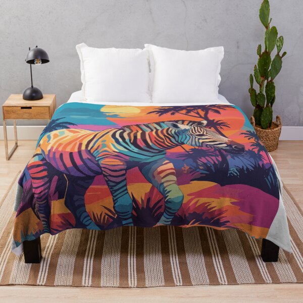 Item preview, brushstroked animals safari designed and sold by LuArtesEstampas.