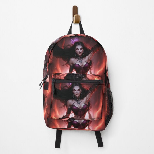 Item preview, Evil Halloween Gothic Witch girl designed and sold by Vintage Designs +.