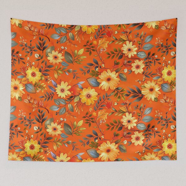 Item preview, Folk art pattern  designed and sold by FamousArtDesign.