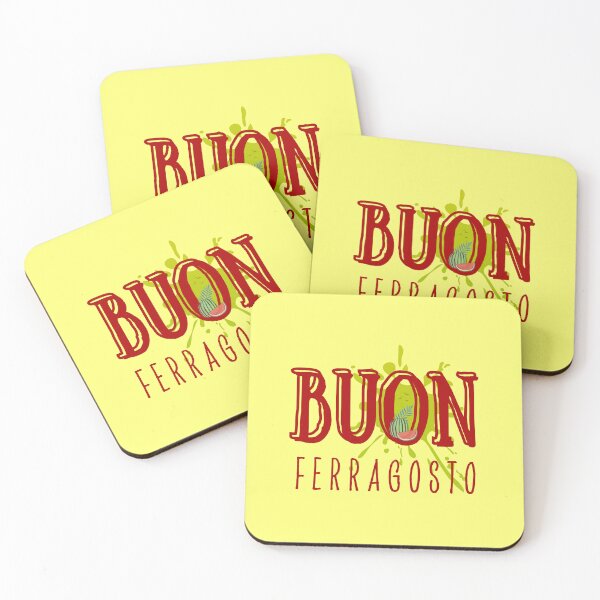 Item preview, Buon Ferragosto,Per gli italiani moderni, Ferragosto è un momento per prendersi una pausa dal lavoro. e trascorrere del tempo con la famiglia e gli amici designed and sold by RokaCircles.