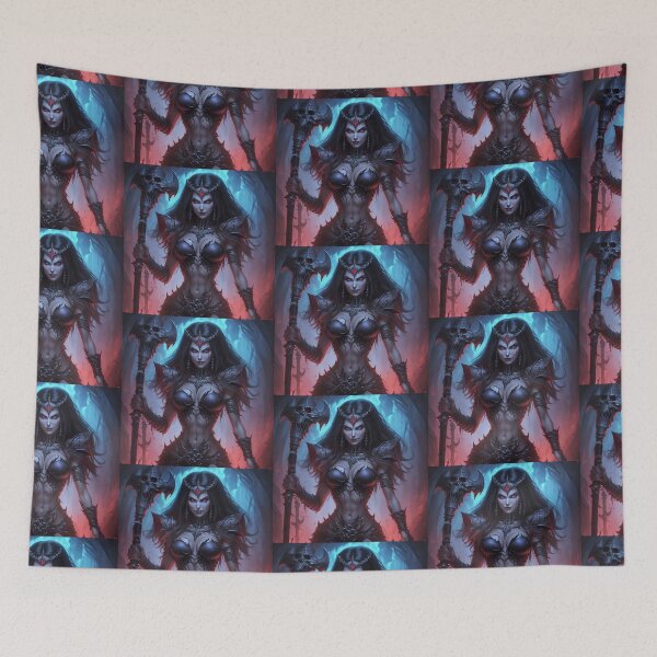 Item preview,  Evil Halloween Gothic Witch girl designed and sold by Vintage Designs +.