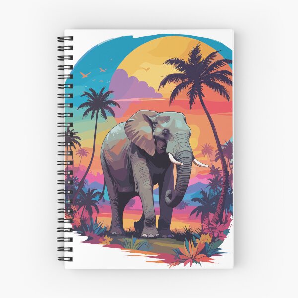 Item preview, brushstroked animals safari designed and sold by LuArtesEstampas.
