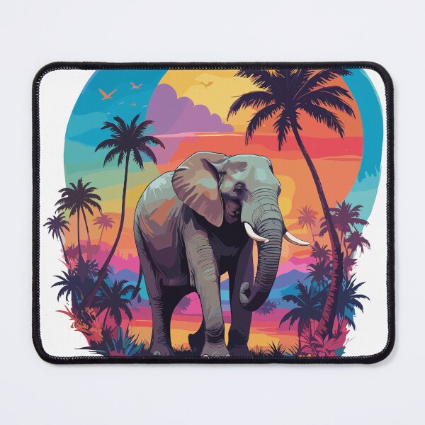 Item preview, brushstroked animals safari designed and sold by LuArtesEstampas.