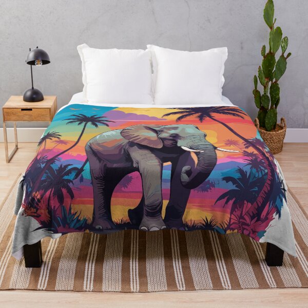 Item preview, brushstroked animals safari designed and sold by LuArtesEstampas.
