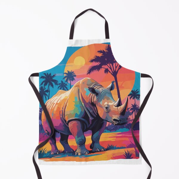 Item preview, brushstroked animals safari designed and sold by LuArtesEstampas.