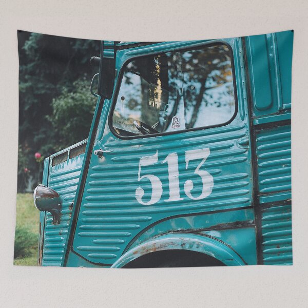 Item preview, Vintage Blue Van 513 designed and sold by Phanaturalis.