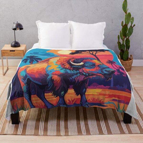 Item preview, brushstroked animals safari designed and sold by LuArtesEstampas.