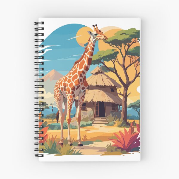 Item preview, brushstroked animals safari designed and sold by LuArtesEstampas.