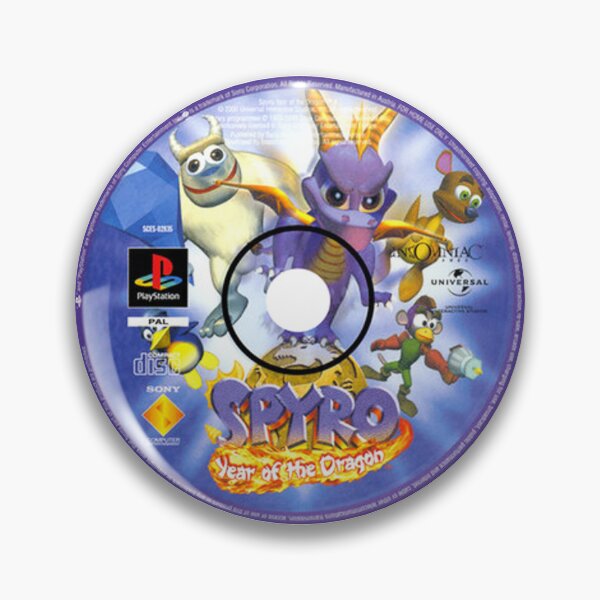 Item preview, Spyro: Year of the Dragon PS1 Disc designed and sold by Tee-Buddies.