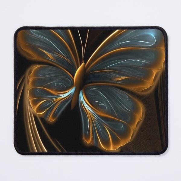 Item preview, Black butterfly with gold accents designed and sold by DeMuurdecoratie.