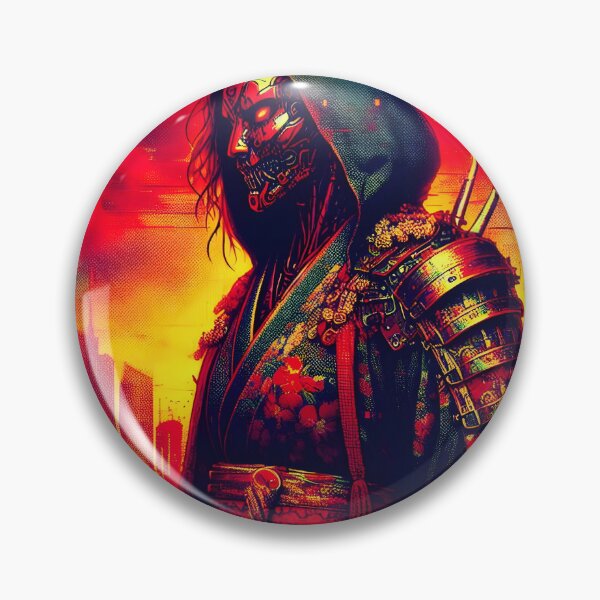 Item preview, Cyber Samurai Girl designed and sold by GalleryBrisArt.