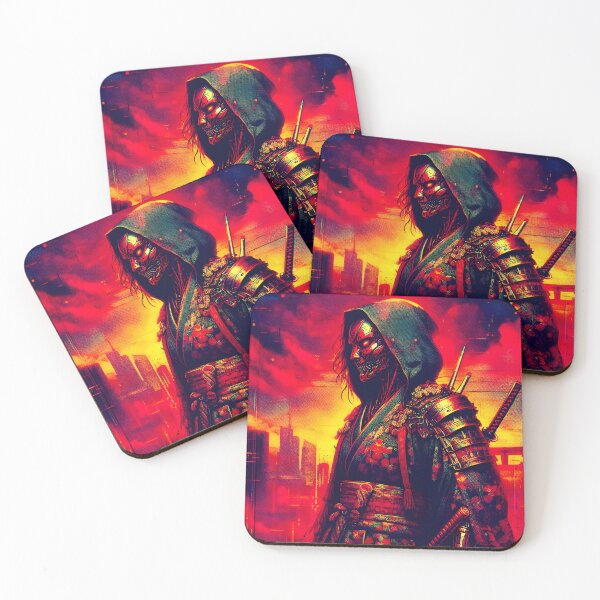 Item preview, Cyber Samurai Girl designed and sold by GalleryBrisArt.