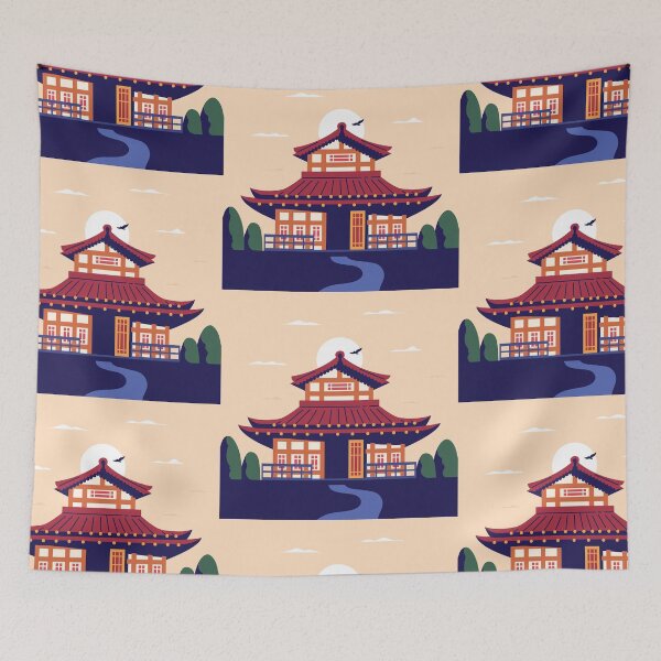 Item preview, Chinese Traditional Architecture designed and sold by JustBeCoooool.