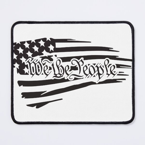 Item preview, Distressed waving flag we the people designed and sold by Rozgani.