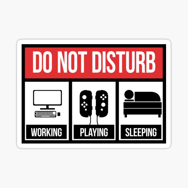 Item preview, Do not disturb NS designed and sold by ilustralima.