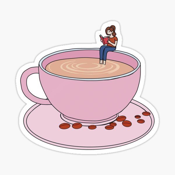 Item preview, Coffee and books designed and sold by booksinthelab.