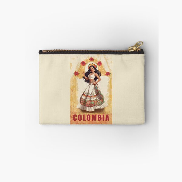 Item preview, Colombian pride design woman traditional dress designed and sold by La Loca.