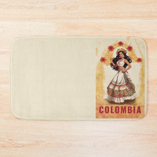 Item preview, Colombian pride design woman traditional dress designed and sold by La Loca.