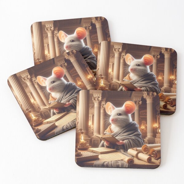 Item preview, The Rodent Scholar designed and sold by Furbulous Faces.