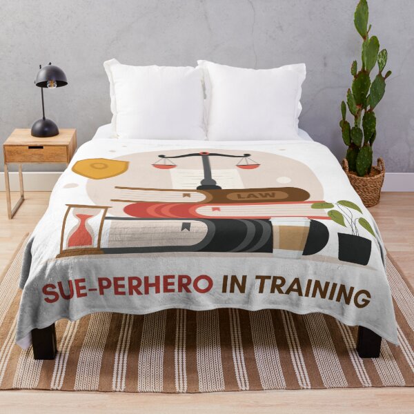 Item preview, Sue-perhero in training: law student designed and sold by NoetherSym.