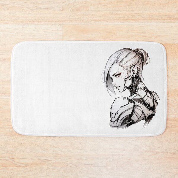 Item preview, Cyborg Girl designed and sold by ArtCraftLab.