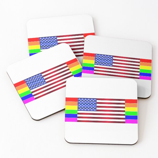 Item preview, Pride American Flag designed and sold by Bobbi's Baubles.