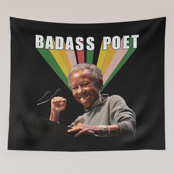 Item preview, Nikki Giovanni, Badass Poet designed and sold by Item Geeks.