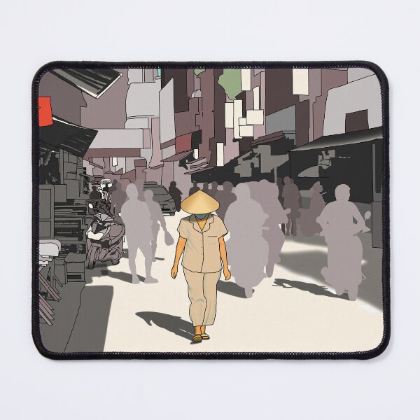 Item preview, Ho Chi Minh City Saigon Vietnam Travel Print designed and sold by Ginzalluna.
