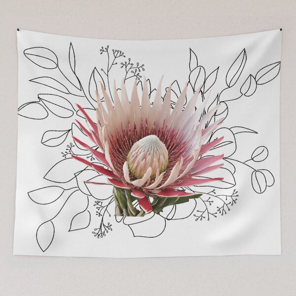 Item preview, Protea flower lovers designed and sold by Yeyishop.