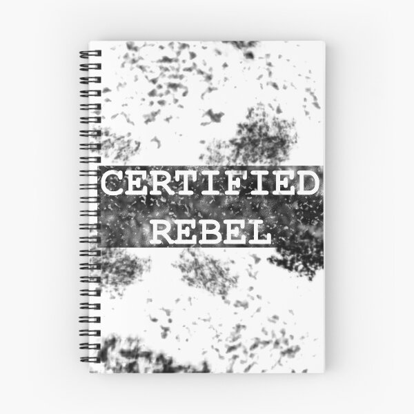 Item preview, Certified Rebel text design designed and sold by GetItGiftIt.