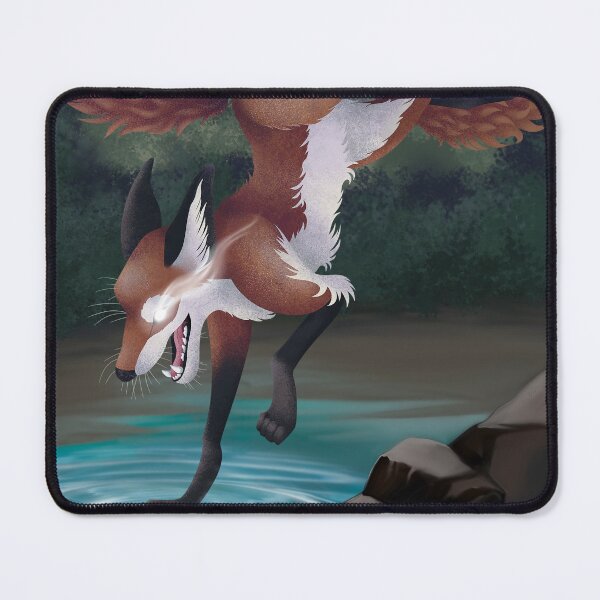 Item preview, Mystical Three-Tailed Fox designed and sold by MariaPencilArt.