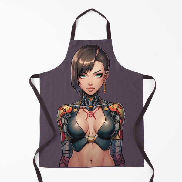 Aperçu de l'œuvre Cyborg Girl créée et vendue par ArtCraftLab.
