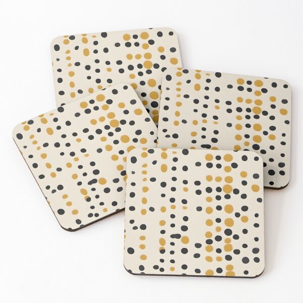 Item preview, Contemporary Contrast: Creamy Beige and Bold Mustard Pattern designed and sold by FreedomToDesign.