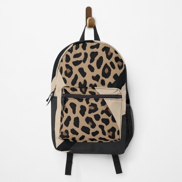 Item preview, Abstract Wild: The Intersection of Black and Leopard Print designed and sold by FreedomToDesign.