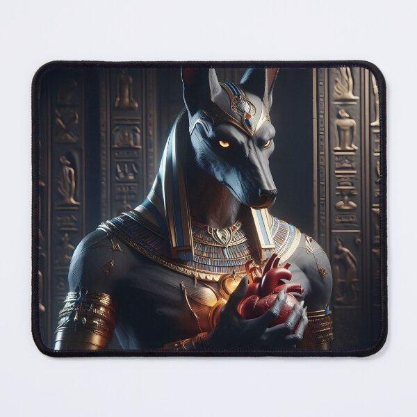 Item preview, Anubis holding a Heart designed and sold by GalleryBrisArt.