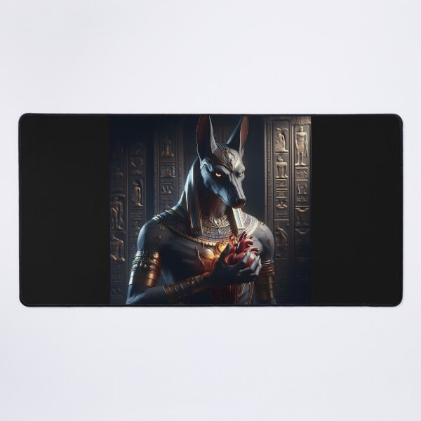 Item preview, Anubis holding a Heart designed and sold by GalleryBrisArt.