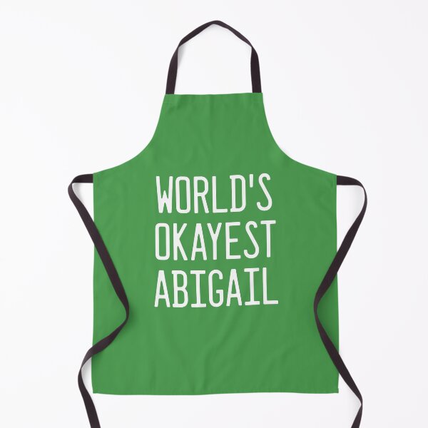 Item preview, World's Okayest Abigail designed and sold by TimespunThreads.