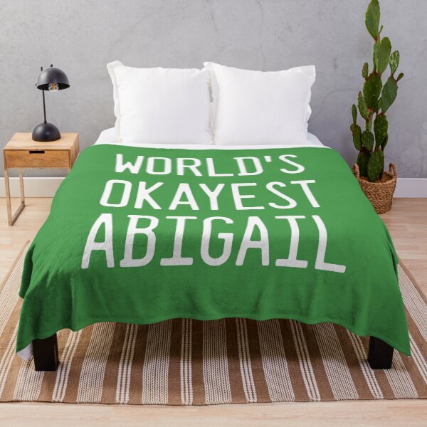 Item preview, World's Okayest Abigail designed and sold by TimespunThreads.