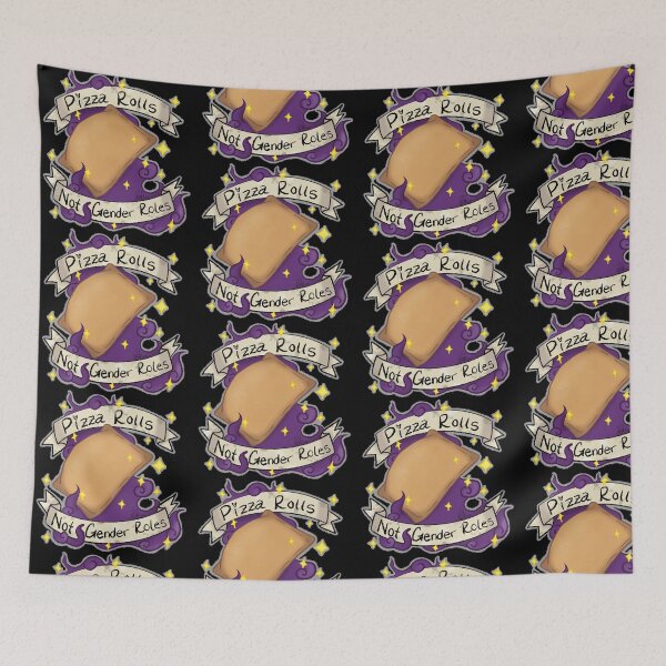 Item preview, Pizza Rolls, Not Gender Roles designed and sold by ZombieCheshire.