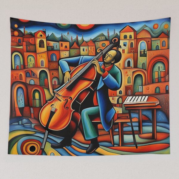 Item preview, The Cello Player designed and sold by George Hutton Hunter.
