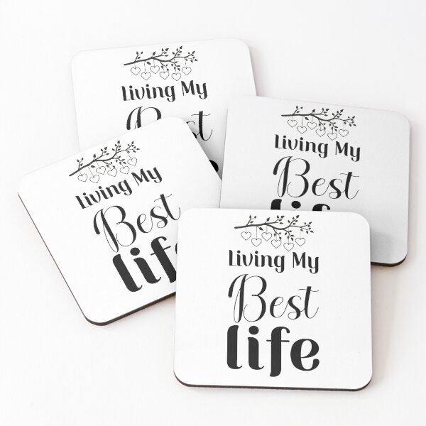 Item preview, Living My Best Life designed and sold by FitEnvy.
