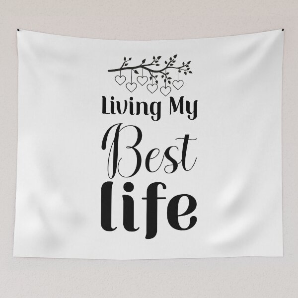 Item preview, Living My Best Life designed and sold by FitEnvy.