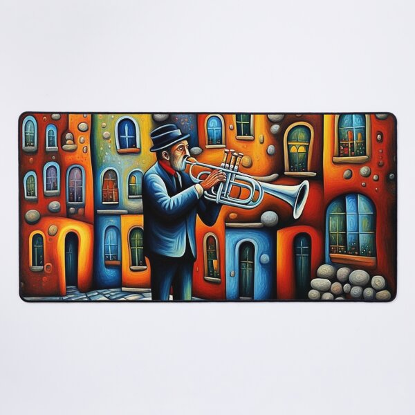 Item preview, The Trumpet Player designed and sold by George Hutton Hunter.
