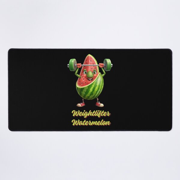 Item preview, Weightlifter Watermelon - Strong Watermelon Bodybuilder Is Lifting Weights designed and sold by ExploreTheStore.
