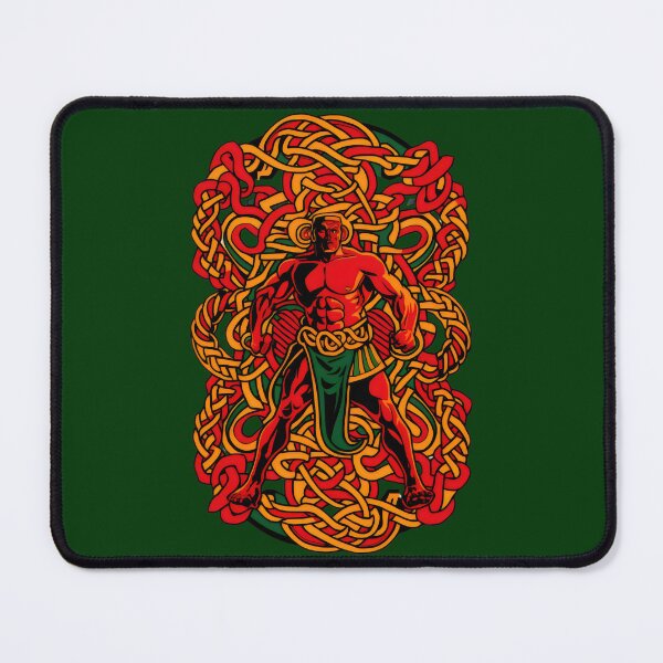 Item preview, The Dagda. Great Celtic Pagan God of Ireland Abstract designed and sold by CELTIC-DESIGNS.